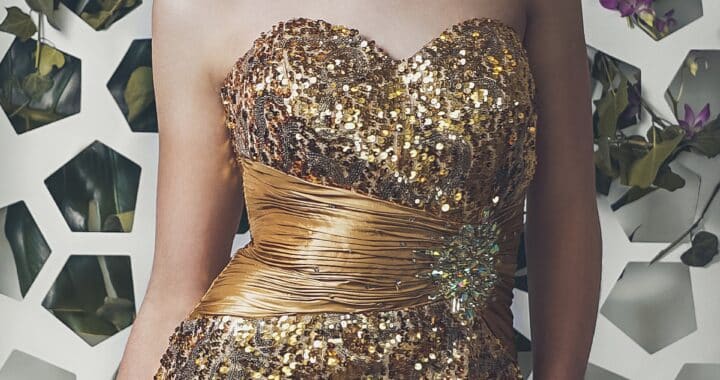 Shine Bright Like A Diamond: How To Style A Gold Prom Dress